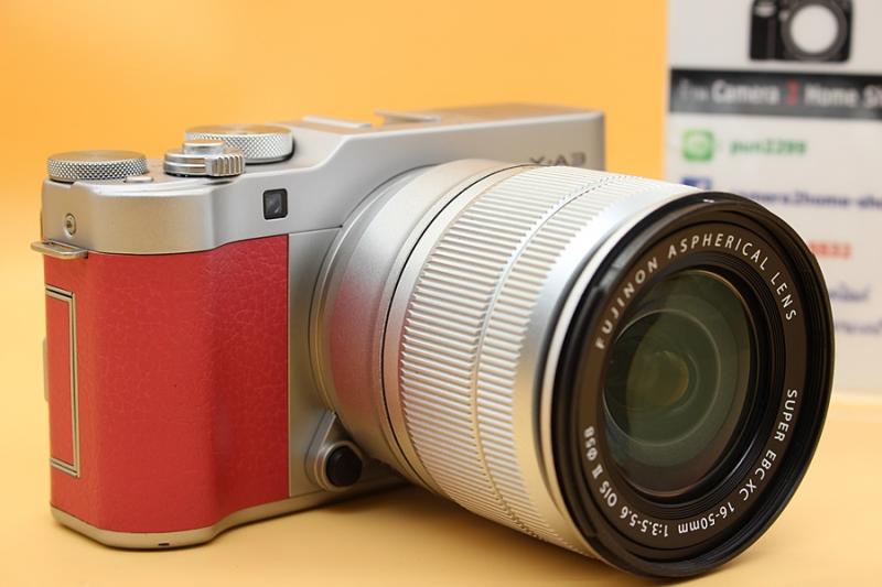 ขาย Fuji X-A3 + Lens XC 16-50mm (สีชมพู) อดีตประกันศูนย์ สภาพมีรอยจากการใช้งาน ไม่เคยตก-หล่น ใช้งานได้ปกติเต็มระบบ เมนูไทย จอติดฟิล์มแล้ว อุปกรณ์ครบพร้อมกร